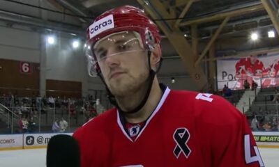 Капитан «Локомотива» Александр Елесин провёл свой 500-й матч в КХЛ