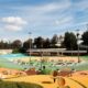 Стадион «Спартаковец» в Ярославле с беговыми дорожками и спортивными площадками