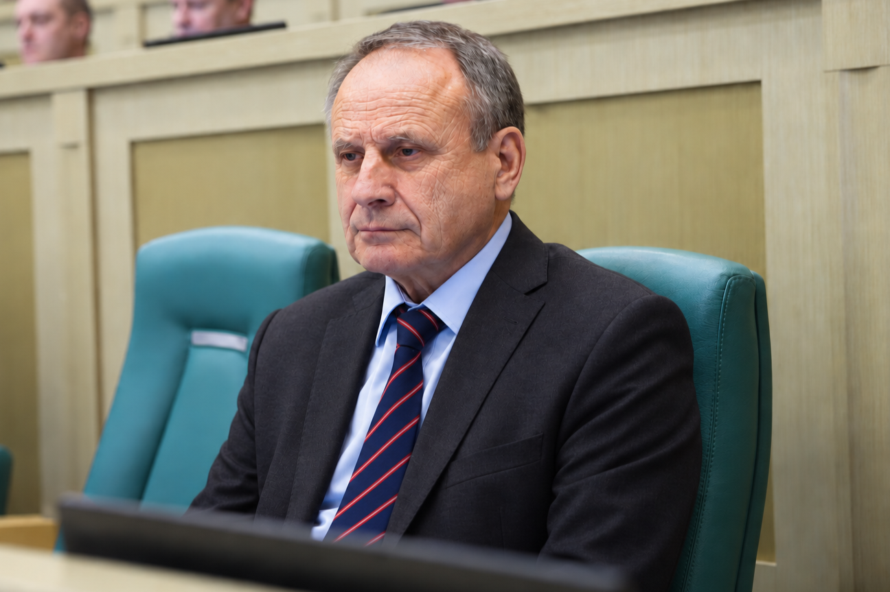 Михаил Боровицкий в зале парламентских слушаний
