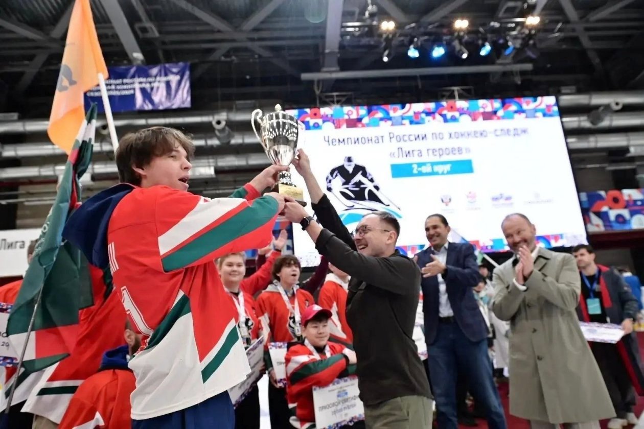 Ярославская команда завоевала золото во втором круге чемпионата России по следж-хоккею